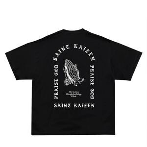 Saint kaizen PRAISE GOD PUMP COVER - BLACK size XL NWT in packaging
